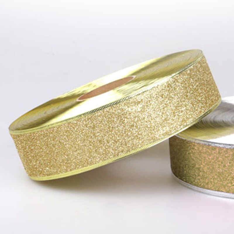 200*5cm Golden Metallic Glitter Ribbons For DIY bo... – Vicedeal