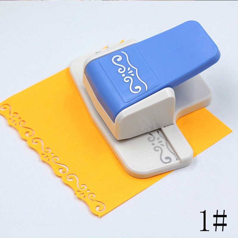 Border Punches Decorative Lace Edges Scroll Punch Embossing for Scrapbook Cards YE: 01