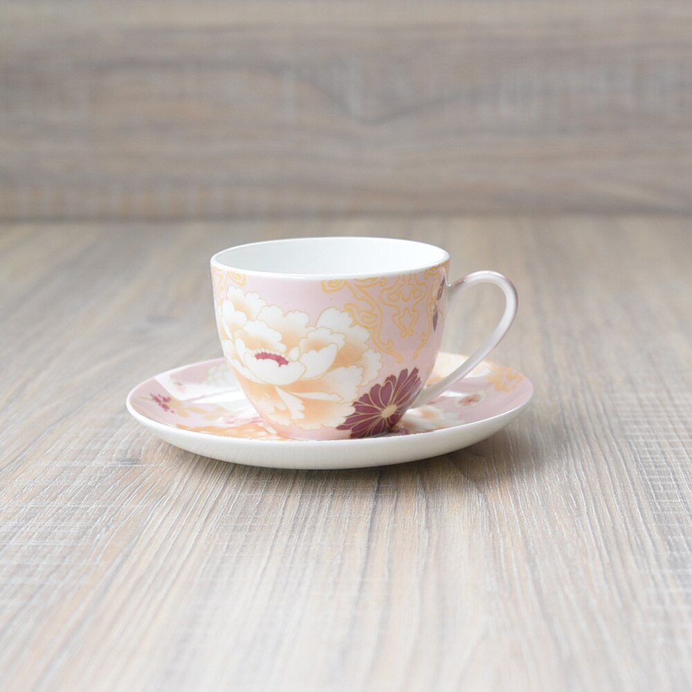 Nordisk håndlaget kopp vintage keramikk kaffefat sett kjøkkenutstyr kopp tazas kafé kjøkken drikkeutstyr  db60bd