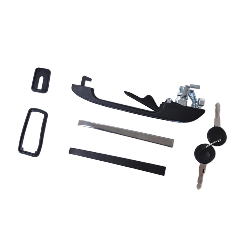 Front Left Outer Door Handle Kits For VW Jetta MK1 1980-1984 MK2 1984-1992