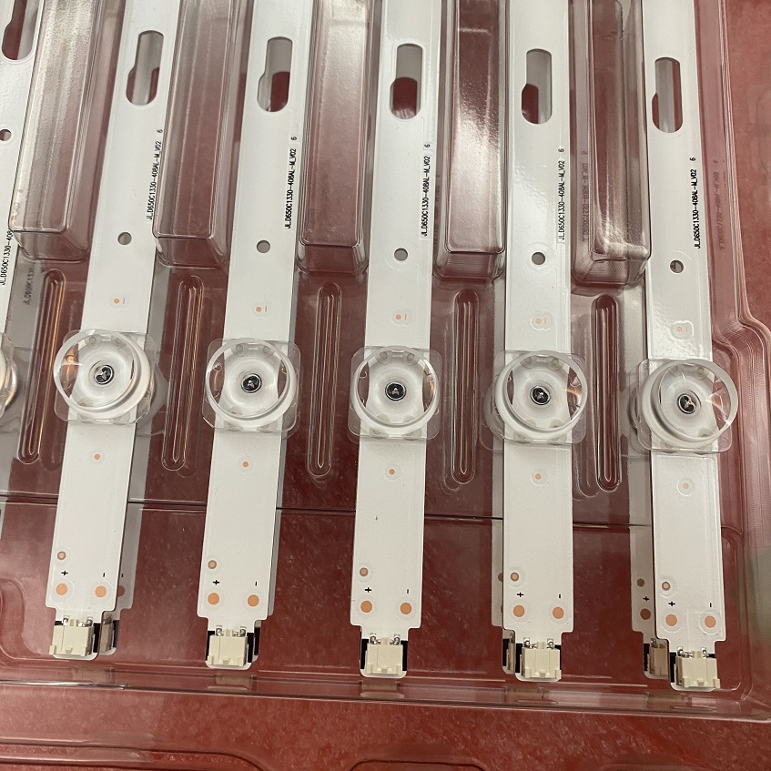 LED Strip (10) Voor Samsung UE65TU7125K UN65TU8200 UE65TU7105K UN65TU8000 UE65TU8000 UE65TU7000 BN96-50313A 50314A SVC650AG6_R L