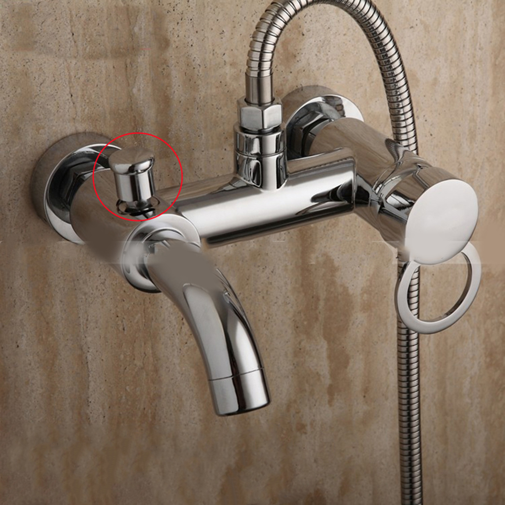 1PC Badewanne Dusche Wasserhahn Griff Teile Mischventil Pull Messing Pull Kappe Wasser Teiler Pull Kappe Griff Dusche Wasserhahn pull Kappe