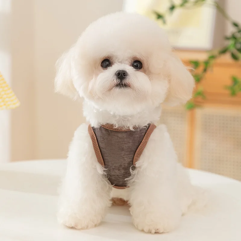 Chaleco de tracción de oso de malla sin mangas para perro y gato, chaleco de refrigeración fino y transpirable, ropa de verano