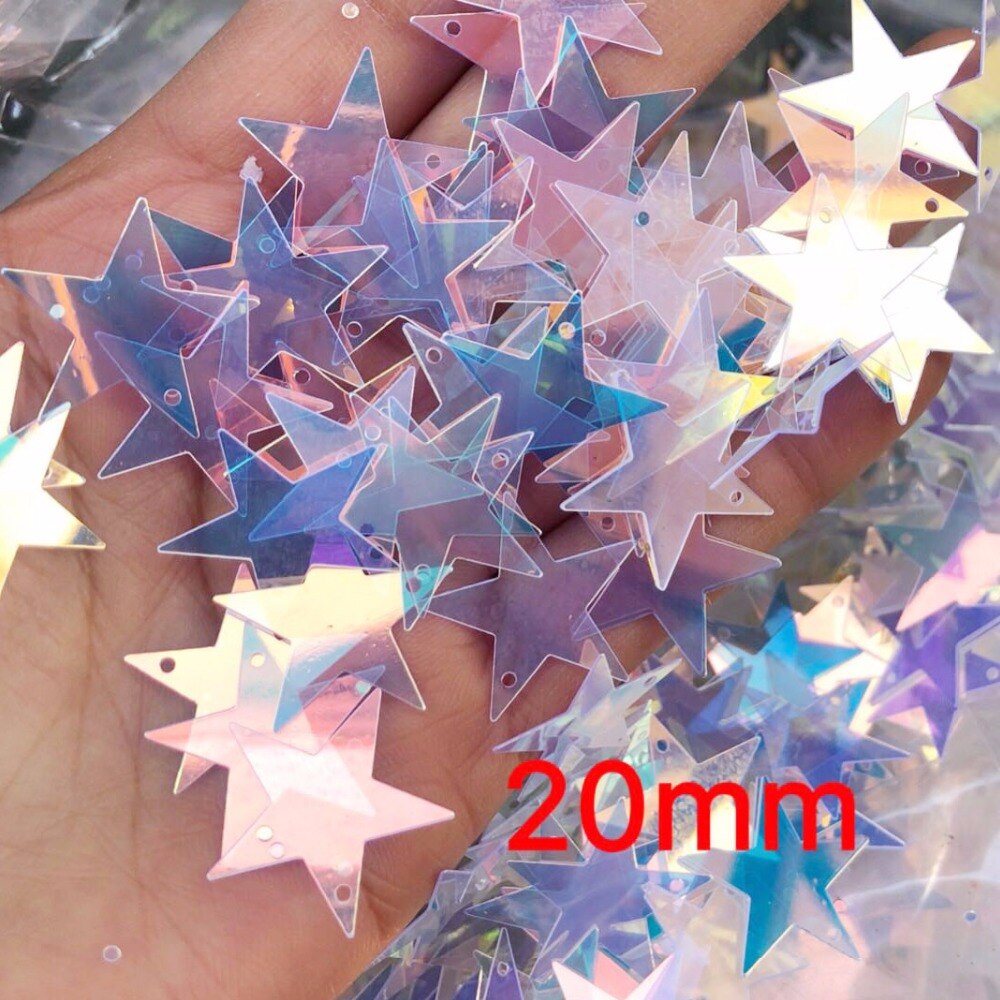 SICODA 100g Ster losse pailletten met gat diy Naaien Platte Paillette bruiloft deel achtergrond trouwjurk decor iriserende kleur