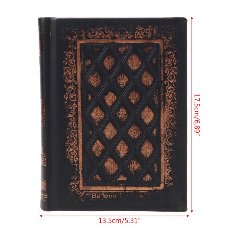 Diario de cuero Retro Vintage, cuaderno de tapa dura en blanco, cuaderno de bocetos, papelería, viaje, escuela,