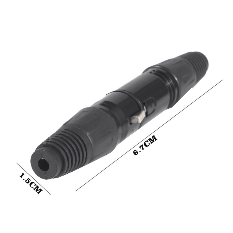 20 stück 3- poliges xlr-mikrofonverlängerungskabel (stecker auf buchse) mit mikrofonkabelstecker, audiobuchse und mikrofon-audioanschlussadapter
