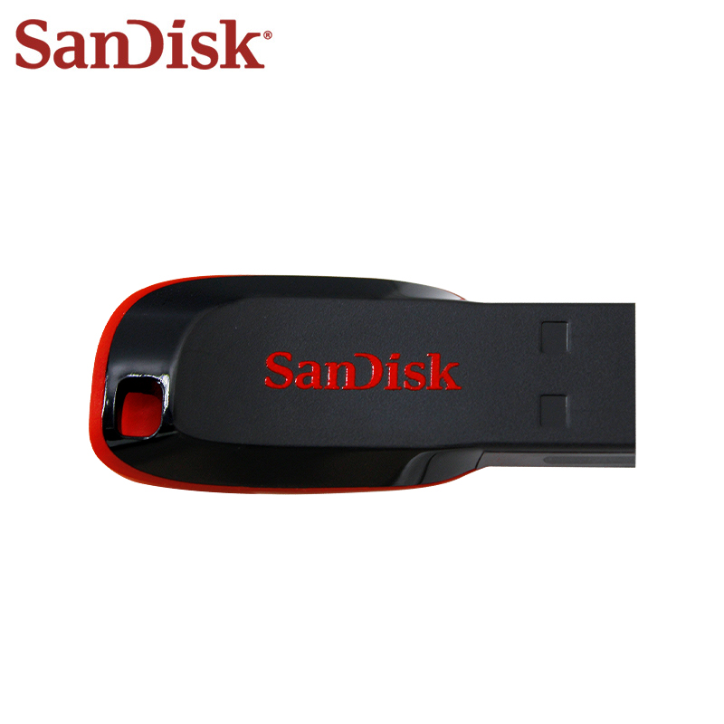 SanDisk Super Mini USB 2.0 Flash Drive 16GB 32GB 64GB 128GB CZ50 Originele Pen Drive voor Computer TV Auto audio Pendrive