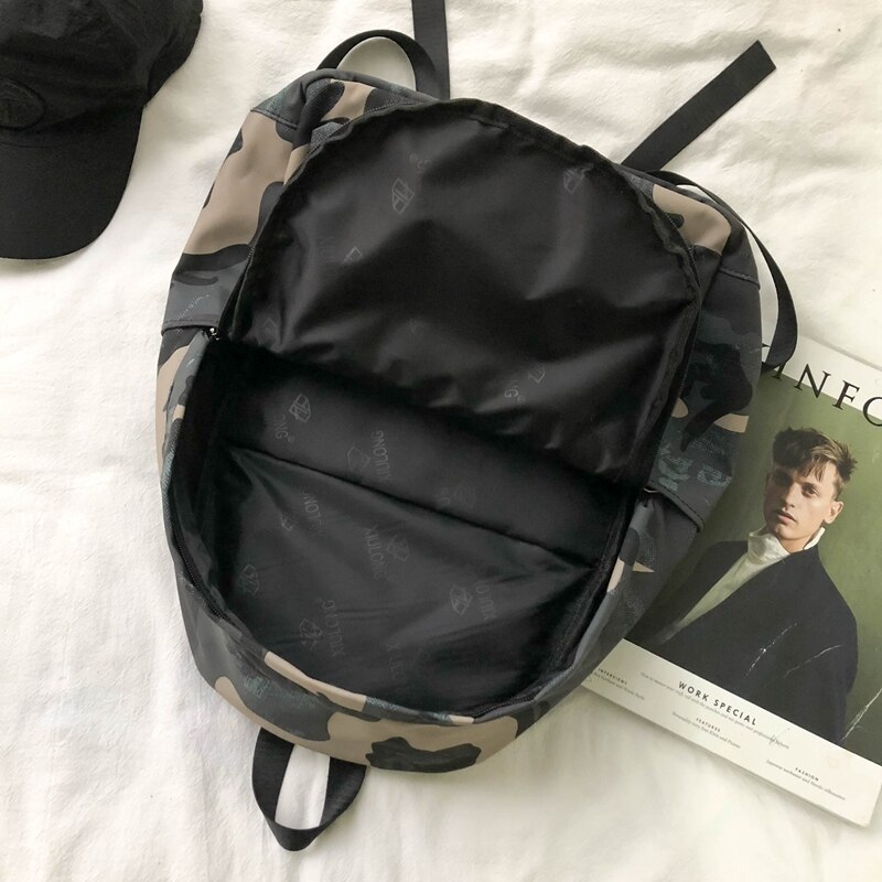 Sac à dos Camouflage de étanche à l'eau Oxford loisirs ou sac de voyage grande capacité portable unisexe sac d'école