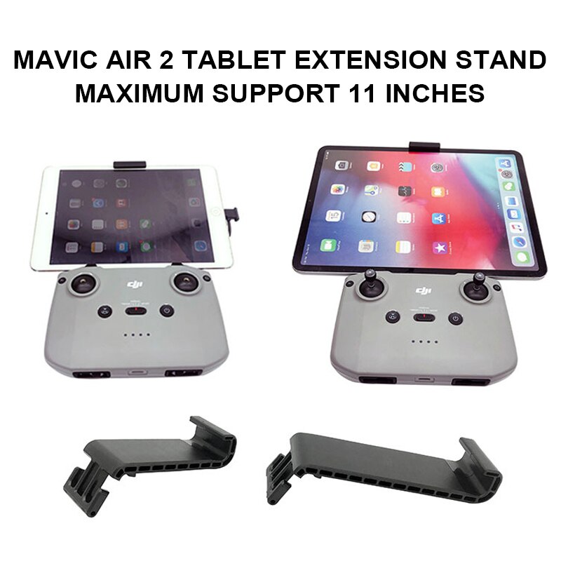 Dji mavic min 2 fjernbetjening telefon tablet udvidelse holder beslag mount klip stativ til dji mavic air 2 drone tilbehør