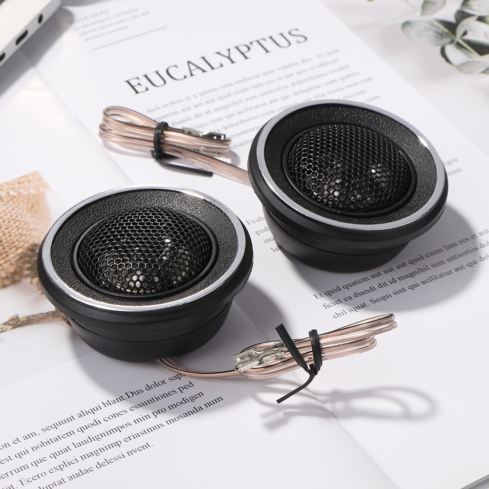 1 Paar Auto Speaker Universele High Efficiency Mini Dome Auto Tweeter Speakers Voor Auto Audio Systeem Auto-onderdelen