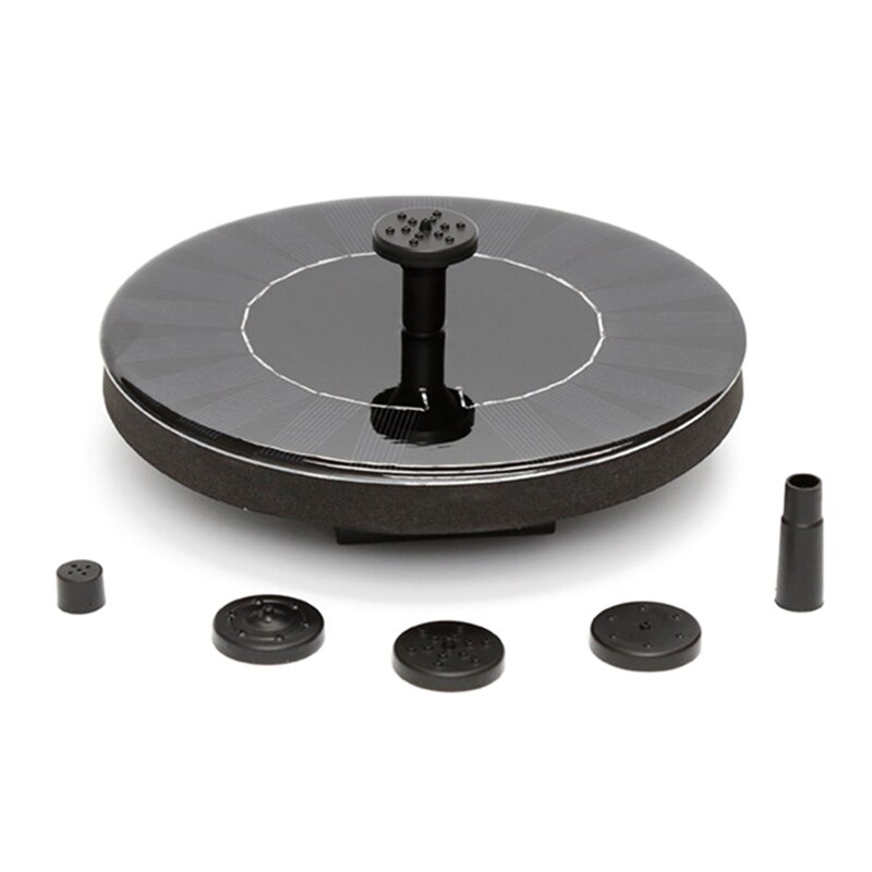 Floating Solar Panel Water Fountain Garden Pool Solar Fountain Watering Kit Power Solar Pump Pool Pond Waterfall Garden Decor