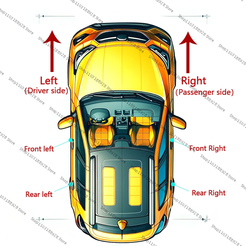 For ZX Zhongxing Grand Tiger G3 SUV Pickup Car Handle Outer Door Handle