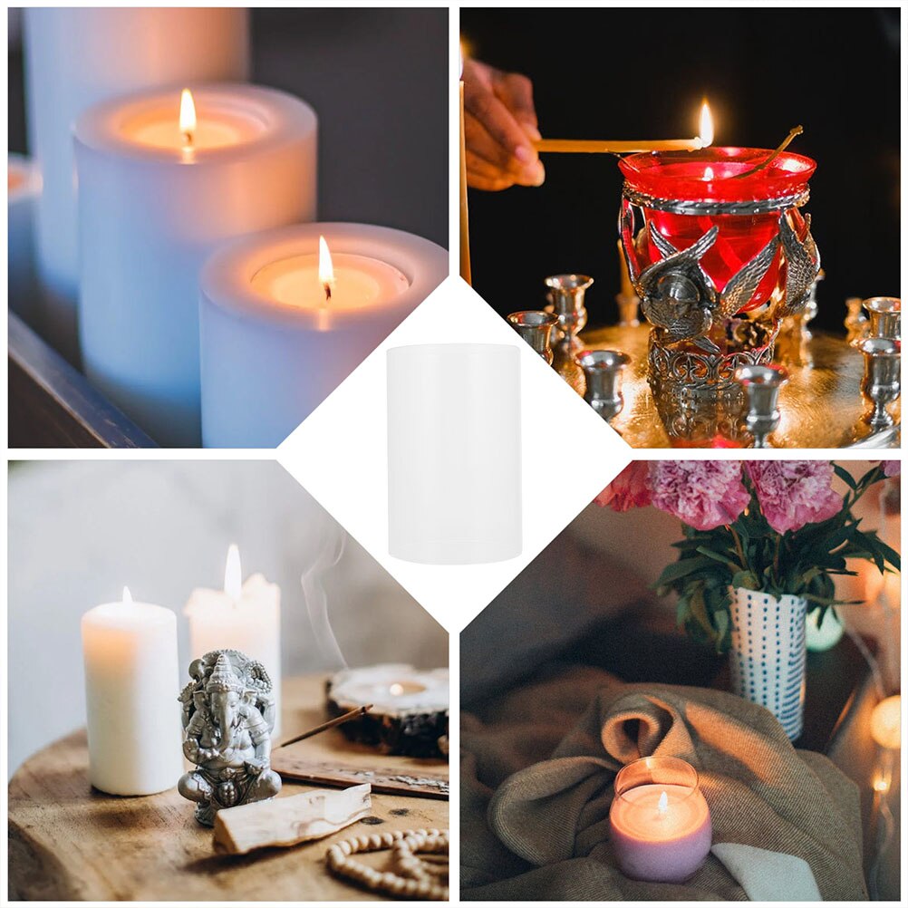 Glass Candle Cover Table Glass Candle Sleeves Wedding Centerpieces for Table