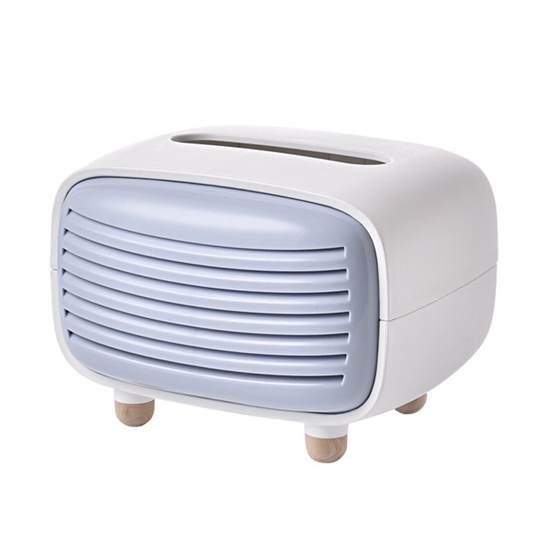 Tissue Box Imitation Radio Paper Drawer Box Simple Paper Towel Storage Box: a2