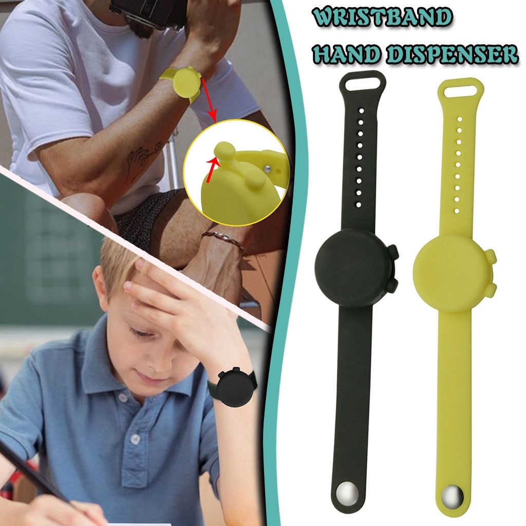 Armband vuxna barn flytande handdispenser armband armband med hel desinficerande handdesinfektionsmedel handdisk