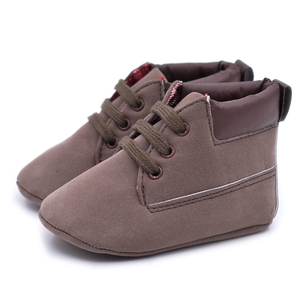 Passenden Farbe Nette Baby Prewalker Weiche Gleitschutz freundlicher Schuhe lässig Martin Stiefel für Winter