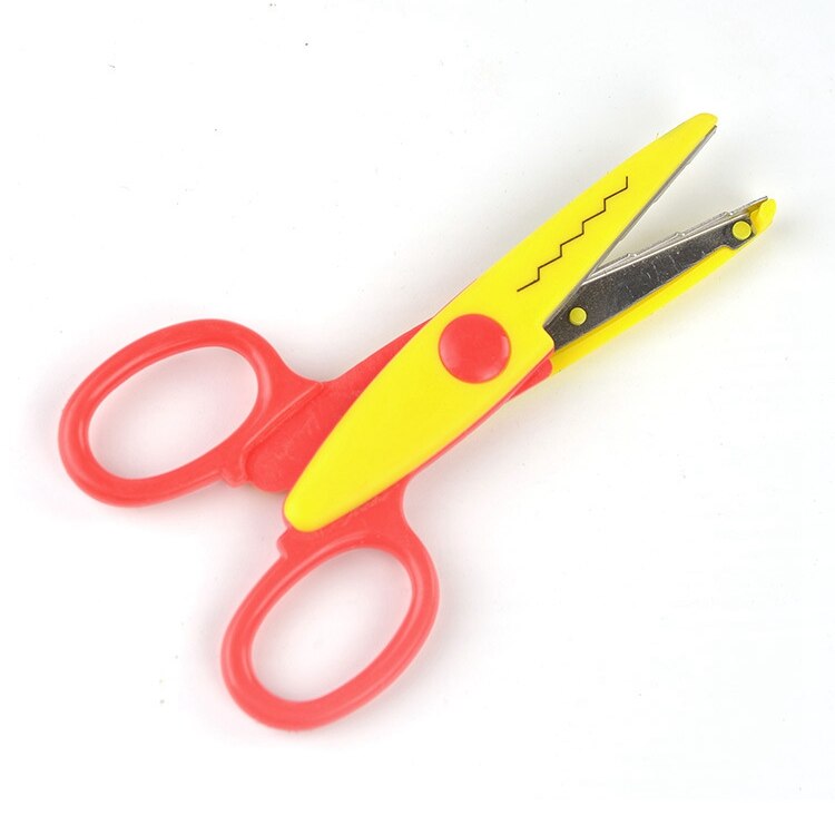 Children's Safety Scissors 0-6 Years Old Primary School Students Hand-made Plastic Babies with Children's Kindergarten Art Cla: Number 2