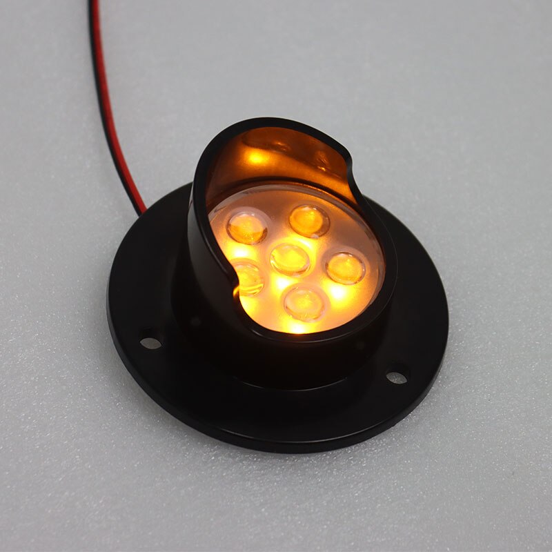 DC12V 50MM factory price amber LED pixel cluster for arrow boards traffic light parts