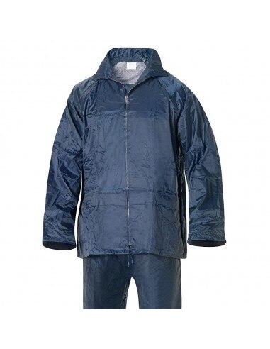 Terno impermeável azul náilon tamanho 9-xxl