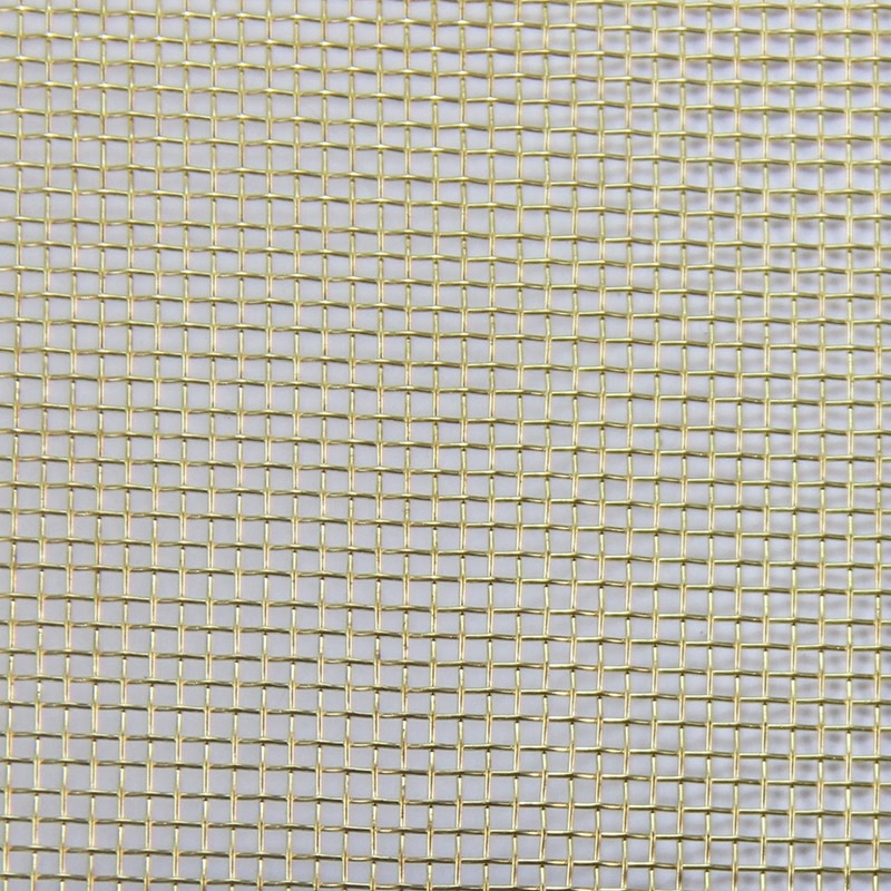 16 mesh  a4 ark 210 x 310mm messing vævet filter tråd messing mesh vævet tråd screening filter ark grov messing kraftig skærm