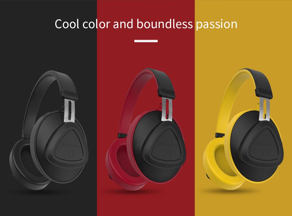 Bluedio TM Bluetooth Headphone Over-Ear Wireless Foldable Headphones with Mic BT 5.1 for cellphones
