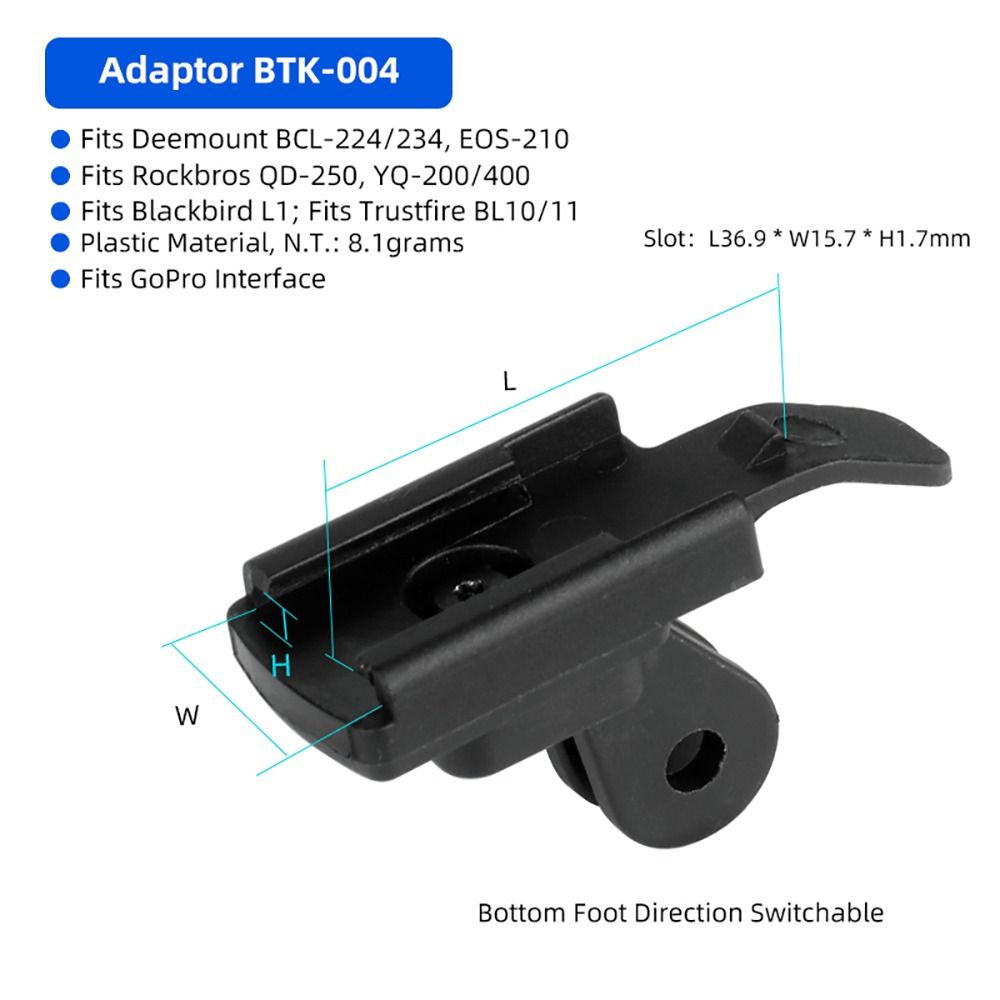 Lamp Beugel Fiets Standaard Mount Quick Mount Mtb Koplamp Adapter Metaal Voor Rockbros QD-250 Yq200/400 Merel L1: YELLOW