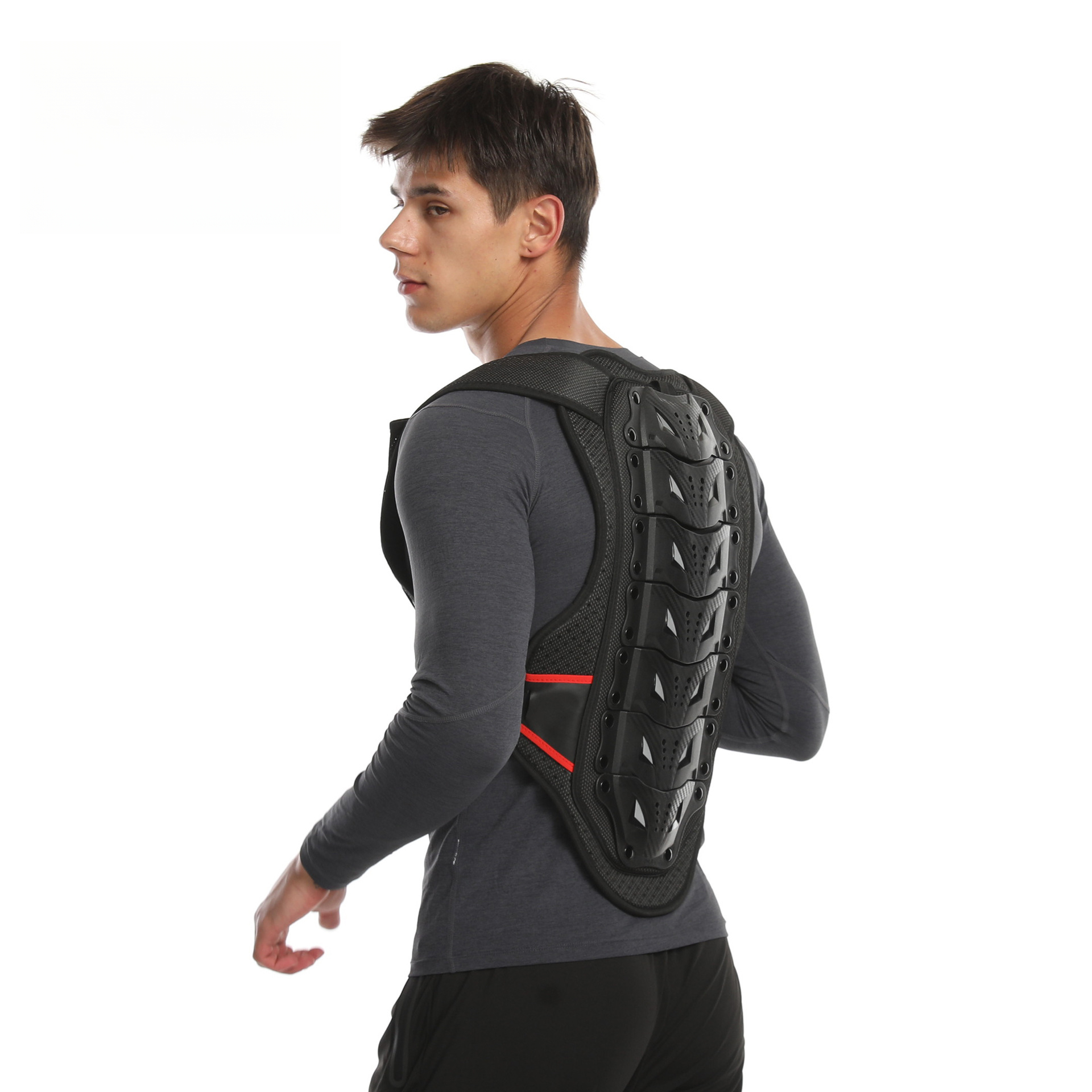 Armure de moto pour adultes, vêtements de protection pour moto tout-terrain, équipement d'armure Anti-chute, coupe-vent,