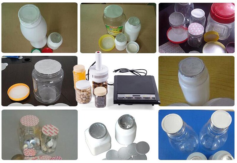 DL-500 220V electromagnetic induction sealing machine Cap sealer Aluminum foil bottle sealing(seal size:20-100mm)