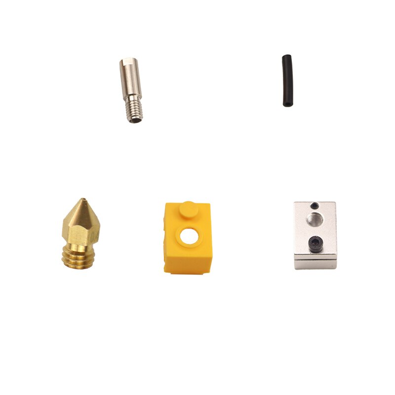 Piezas de repuesto para impresora Artillery Hornet Repuestos, cabezal extrusor Hotend, boquilla, termistor, varilla calefactora, bloque calefactor y funda de silicona