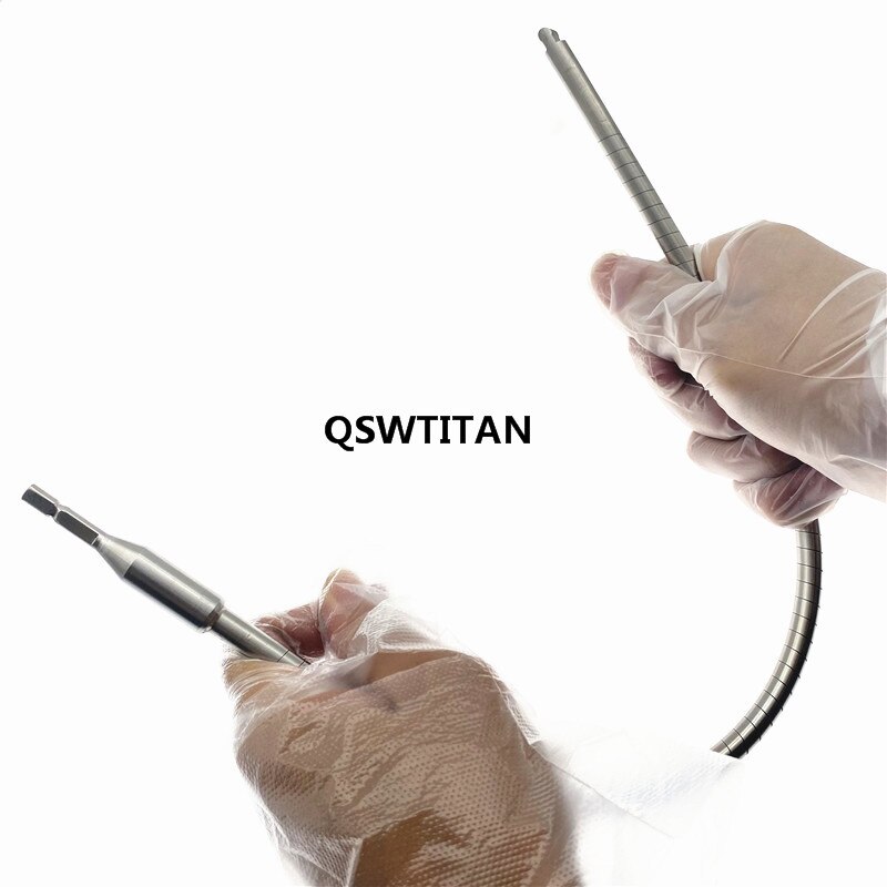 Flexible Reamer and Flexible Reamer Quick Coupling flexible shaft handle Medullary cavity soft expansion hollow reamer