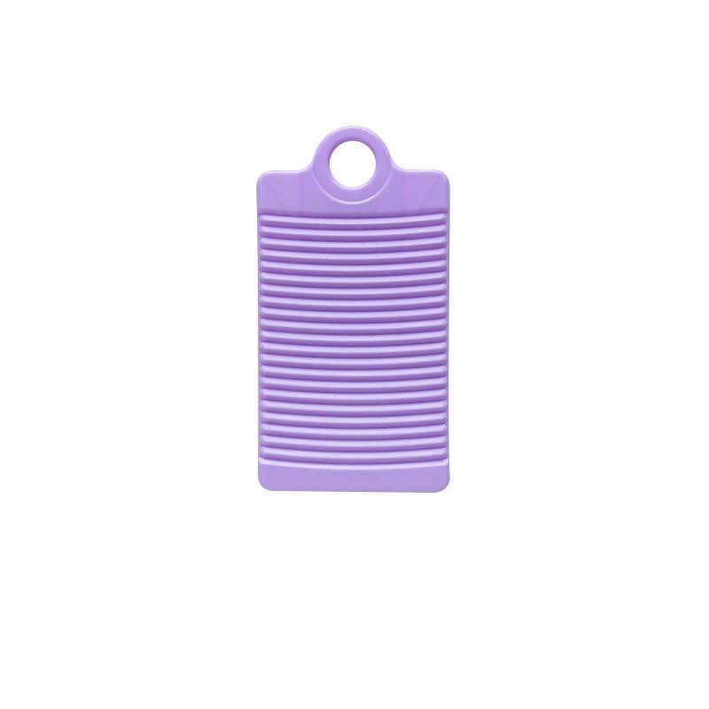 Mini Tabla de lavar de plástico antideslizante para el hogar, tabla de frotar de mano, gruesa, Tabla de lavar a Color: Púrpura