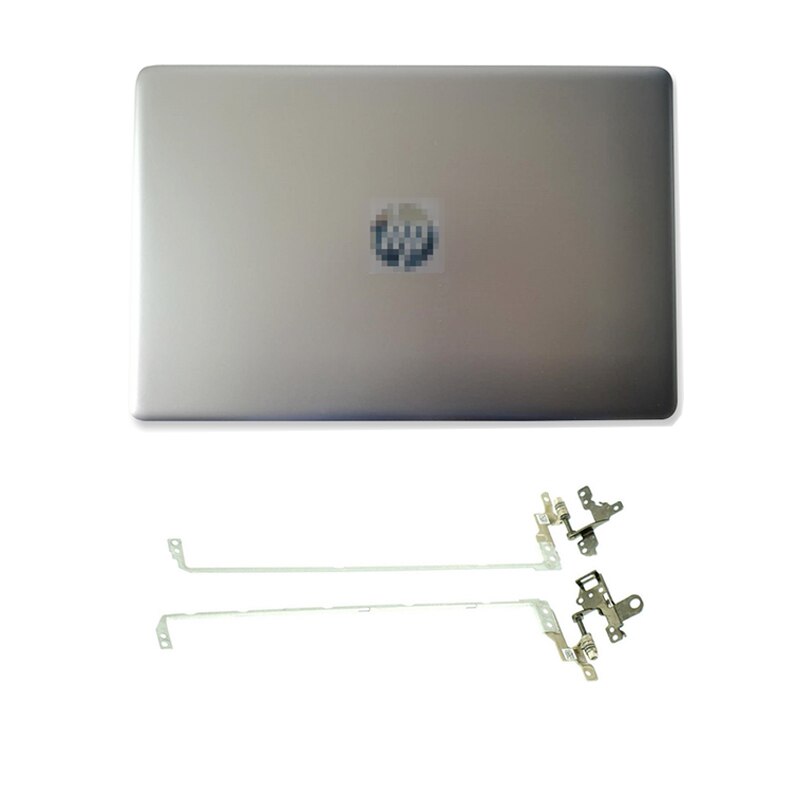 Nowy LCD do laptopa tylna pokrywa/pokrywa przednia/zawiasy/podparcie dłoni/dolna obudowa do HP 15-DA 15-DB 250 G7 255 G7 Top Case srebrny L20434-001: Silver A Hinges