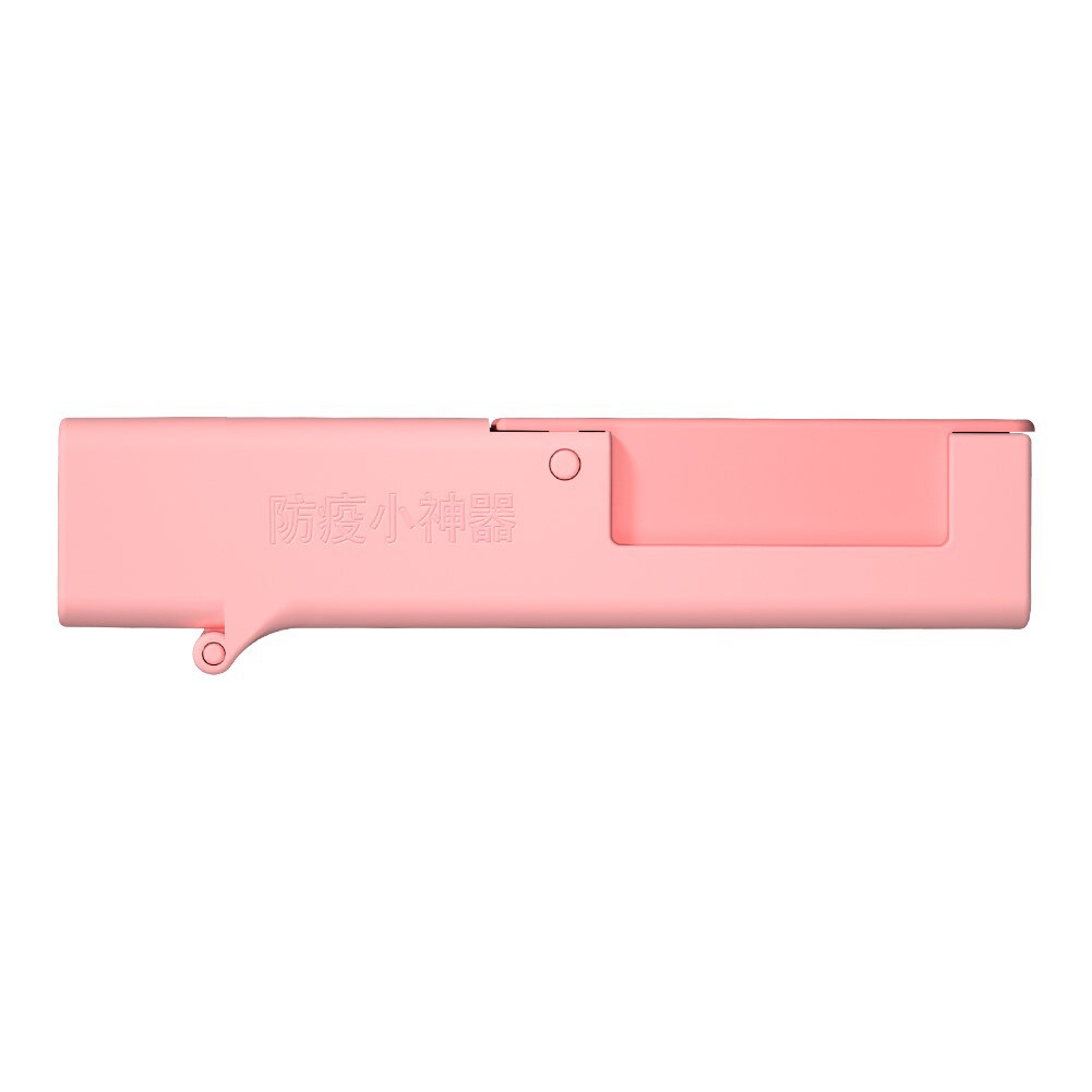 La poignée de porte de désinfection d'ouverture de porte de sécurité protègent la poignée de pressage d'ascenseur bactéricide évitent le Contact Direct avec des objets: Rose