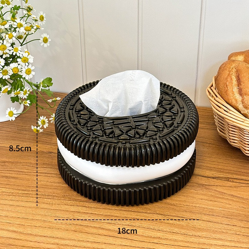 Kreative Oreo Papier Box Von Einrichtungs Wohnzimmer Schlafzimmer Desktop Gefühl Tissue Box Wohnzimmer Desktop Home Decorat