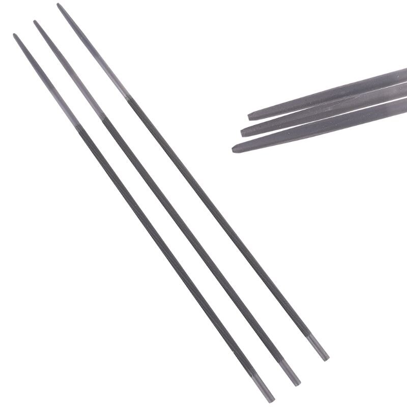 3x Pro 4Mm Ronde Kettingzaag Zaagketting Bestanden Indienen Slijper Voor Houtwerk B36B