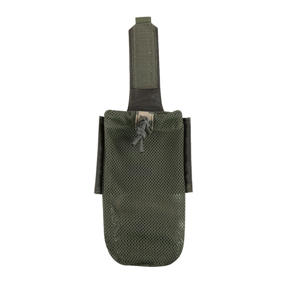 1PC Attachment Molle System Vest Accessory Kit Storage Molle Bag Foldable Bottle Pouch for Outdoor Camping Hiking (Black): As Shown