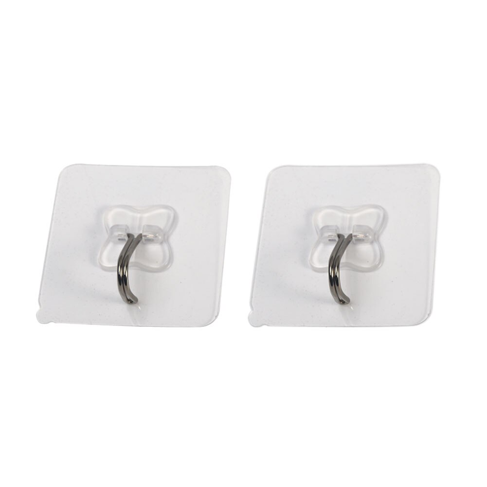 Justerbar gardinpinne krok badrum kök hem stark pasta klistermärke krok nyckel handdukshängare hållare krokar 6.5 cmx 6.5cm #823