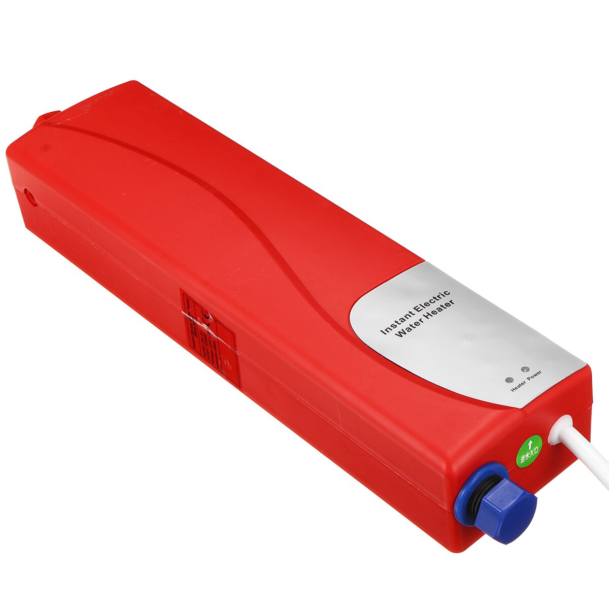 3000W 220V Instant Electric Water Heater Mini Tankless Instantaneous Water Heater System for Kitchen Bathroom