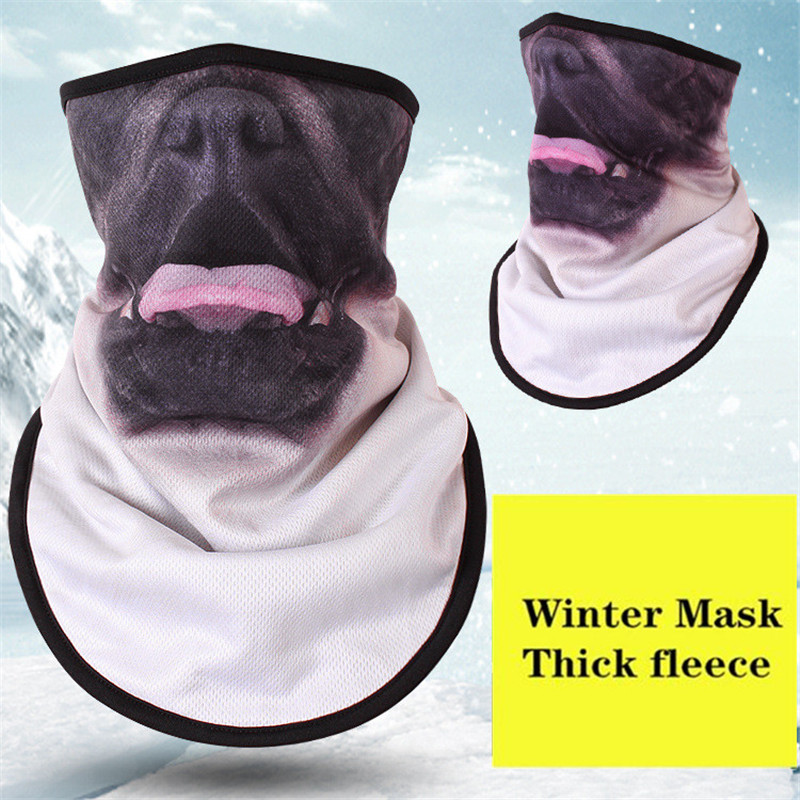 Winter Fleece Ski Scarf . Cycling Snowboard Bandana Headwear Mask Neck Triangle Thicken Warm Windproof Women Men Funny Bibs: NO.10