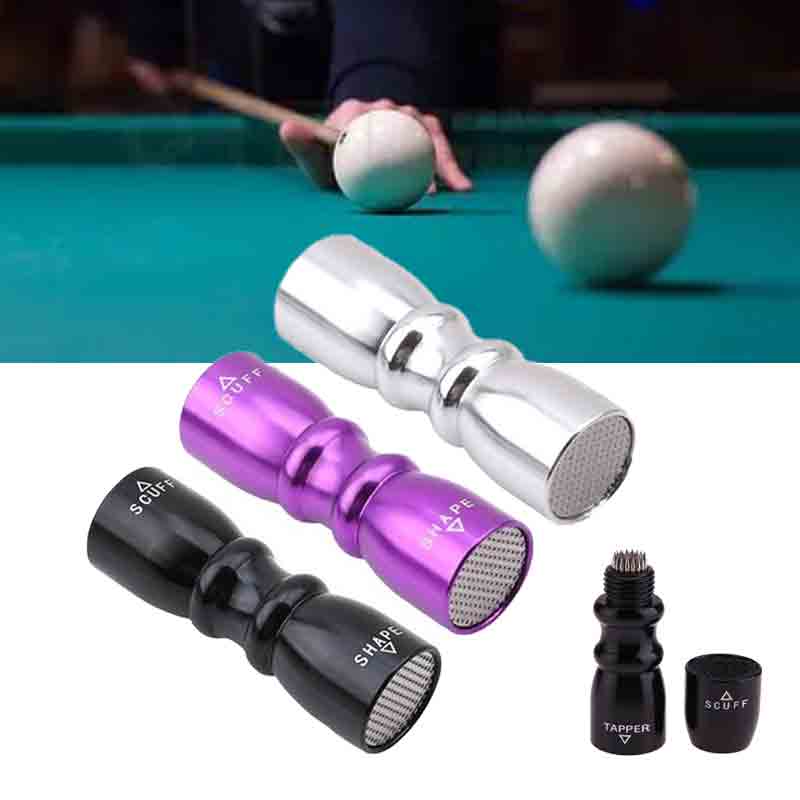 3 in 1 köformare biljard snooker poolköformare snookerköspetsar multifunktionsverktyg formare slitare luftare avtappare