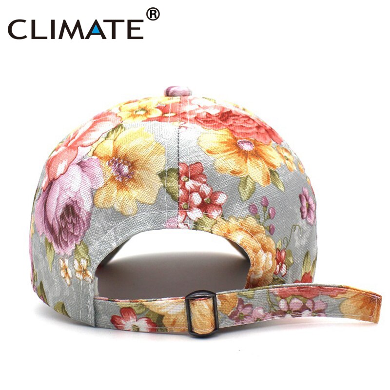 Klimaat Vrouwen Bloem Lente Baseball Cap Mooie Bloemen Mode Cap Mooie Ademende Hoed Cadeau Voor Vrouwen Vrouw Moeder Jong Meisje