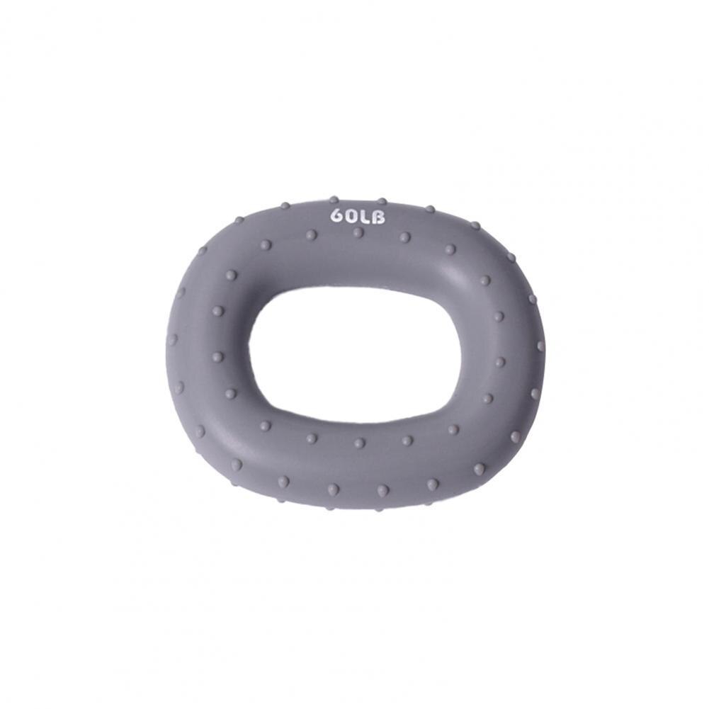 Strength Muscle Recovery Training Hand Cramps Recovery Squeeze Ring for Home:  Grey