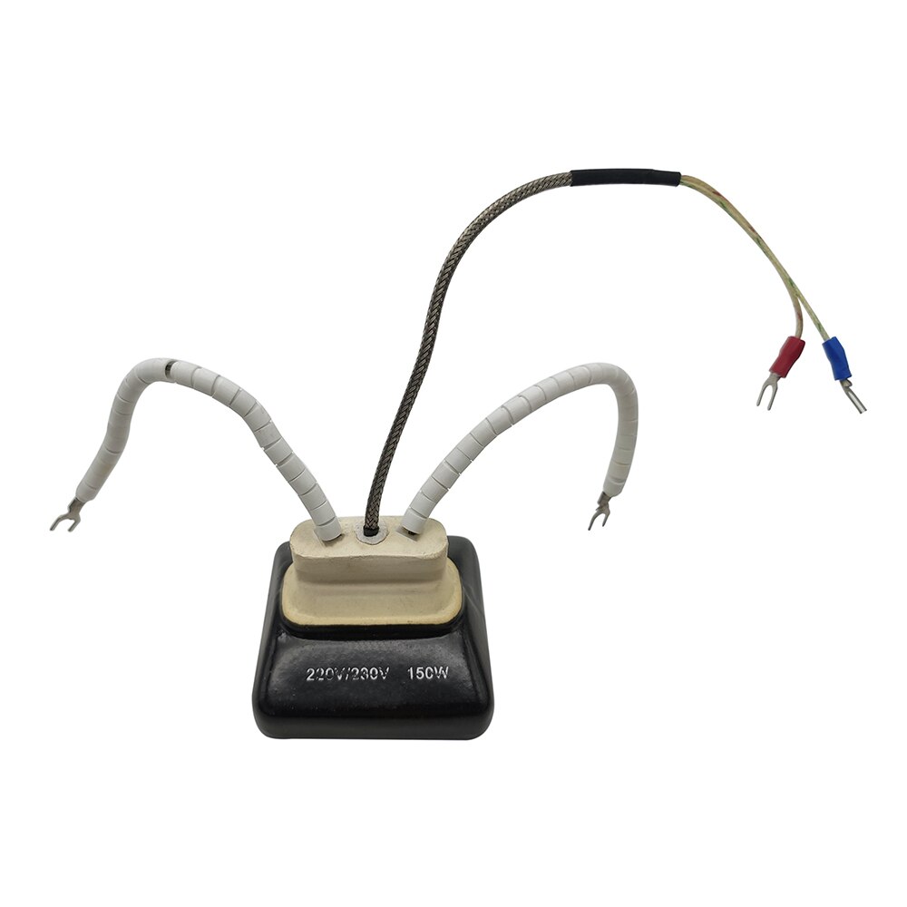 60*60 mm Minco Heat Embedded far-infrared radiation ceramic Heater 220V 60mm K type Thermocouple