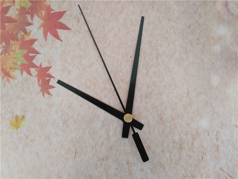 50Sets Black Quartz Clock Metal Arrows Clock Hands for DIY Wall Clock