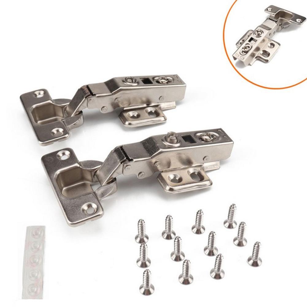 2Pcs Motor Homes Accessories Conventional Buffer Hinge Express Setup Hydraulic Hinges for Trailer Cabinet Universal