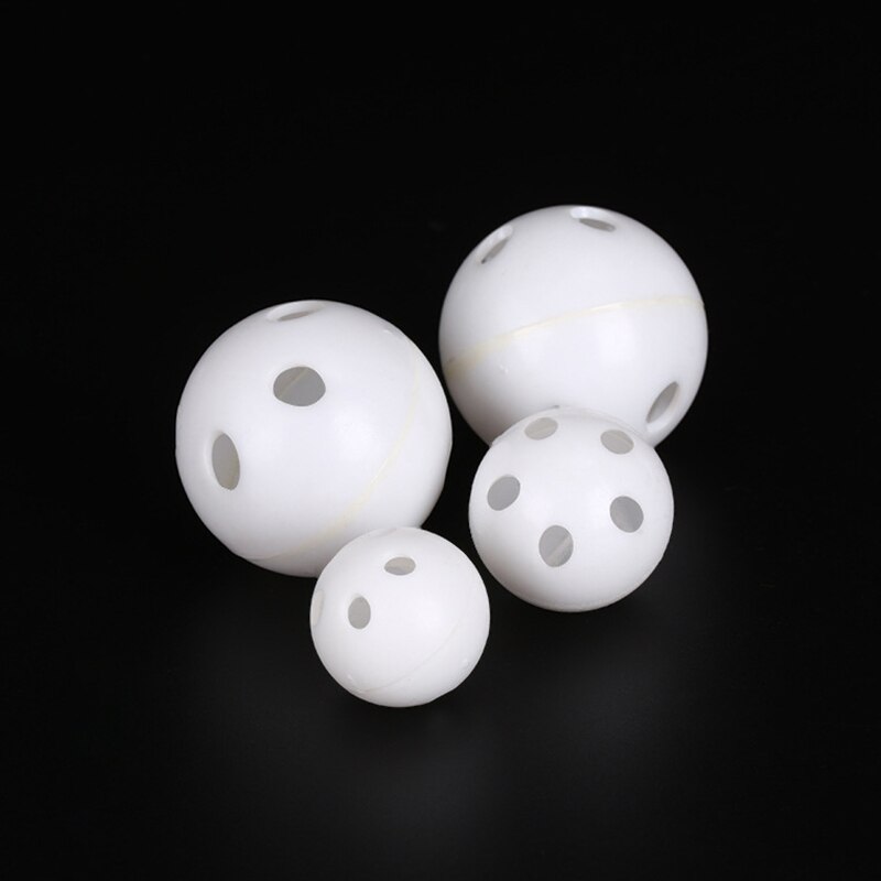 Hochet en plastique pour bébé, 10 pièces, boules de clochette, couineur, jouets pour bébé, bricolage, perles, fabricant de bruit, réparation, fixer le chien, jouet, accessoires: 10pcs-28mm