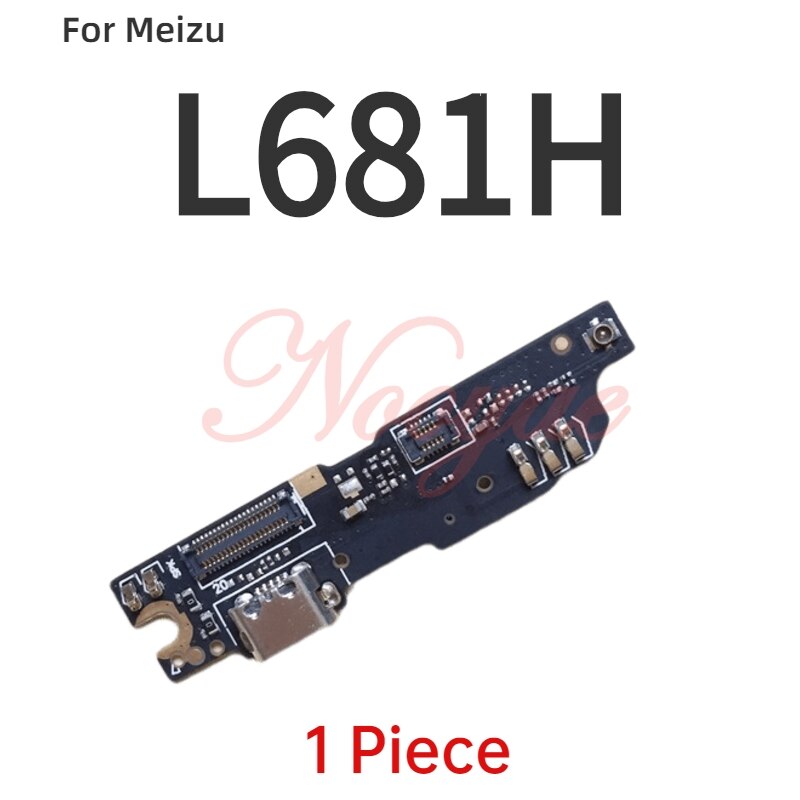 Para Meizu M5C M710H M5s M5 mini M6s M6 M8 M2 M3 note M3s U10 U20 M6t puerto de carga USB, puerto de carga, Cable de micrófono flexible: For M3 note L681H