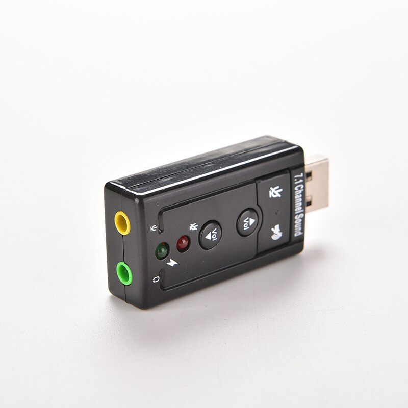 Adattatore Audio USB Esterno Adattatore Virtual 7.1 CH USB 2.0 Mic Audio Audio Audio Microfono Da 3,5 Mm Convertore Da 153,01 € | DHgate - Foto 2