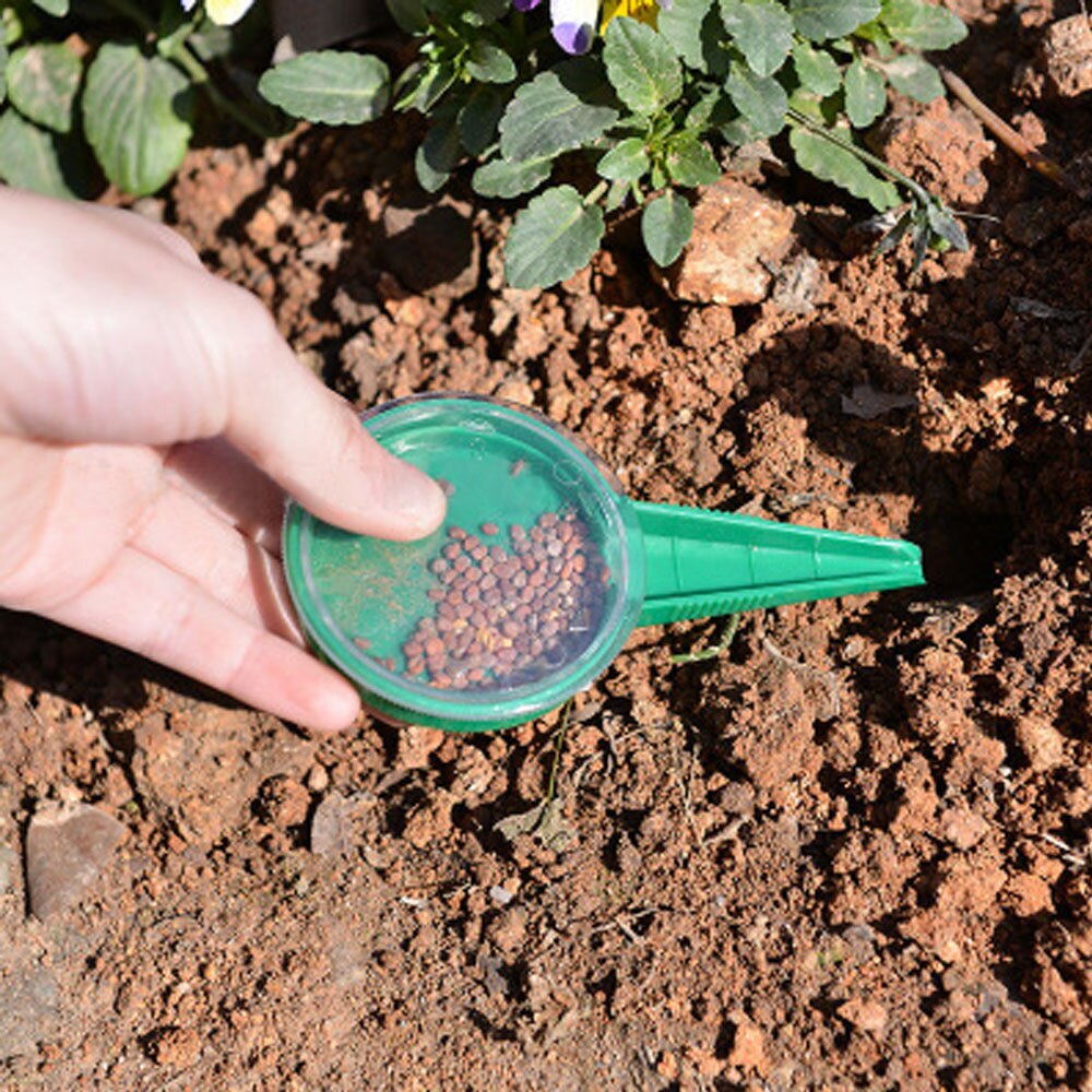 Hand-held Seedling Raising and Transplanting Tool Planter, Seedling Transplanter, Hole Punch, Sowing and Cutting 4-piece Set