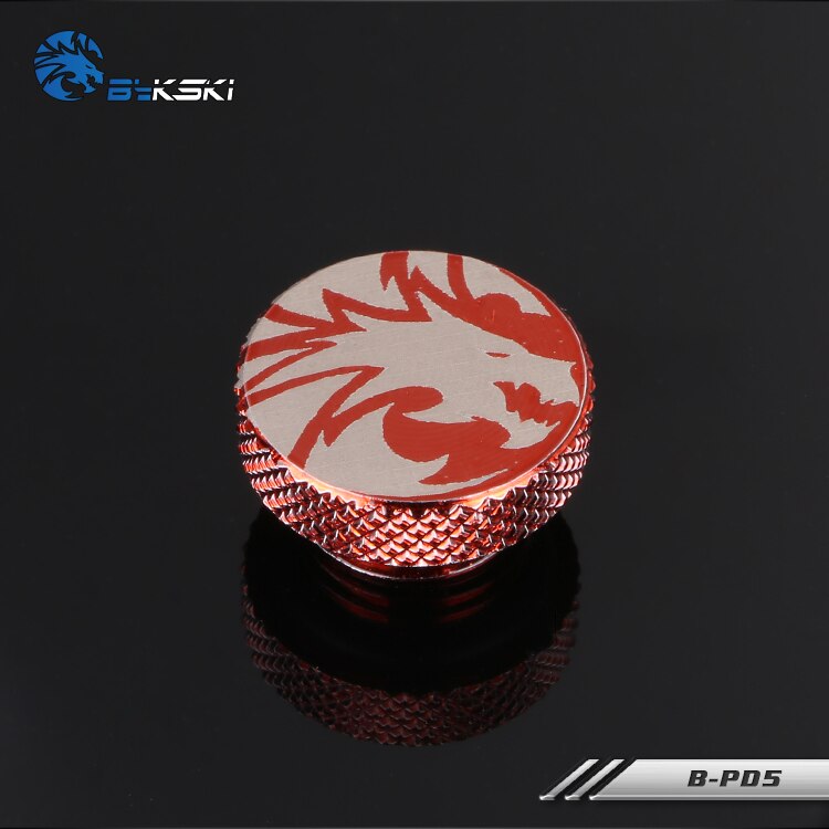 Bykski G1/4 End Caps Dragon Head Water Cooling B-PD5